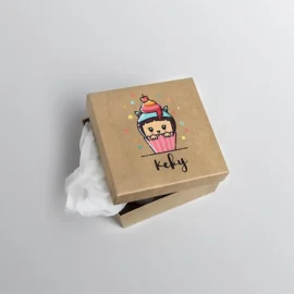 Custom Kraft Cupcake Boxes
