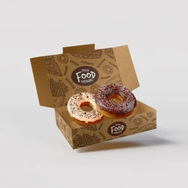 Custom Kraft Donut Boxes