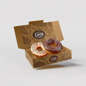 Custom Kraft Donut Boxes