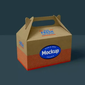 Custom Kraft Gable Boxes