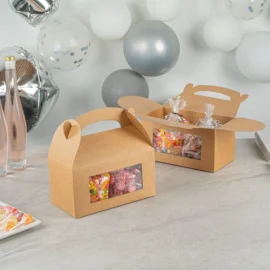 Kraft Paper Gable Boxes