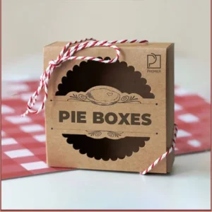 Custom Kraft Pie Boxes